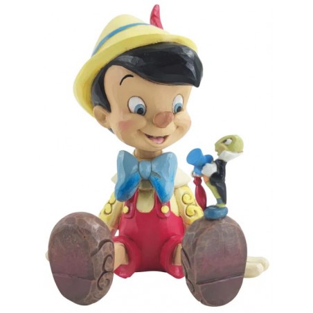 PINOCCHIO AND JIMINY CRICKET STATUE FIGURE