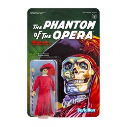 SUPER7 UNIVERSAL MONSTERS THE PHANTOM OF THE OPERA MASQUE OF THE RED DEATH REACTION ACTION FIGURE