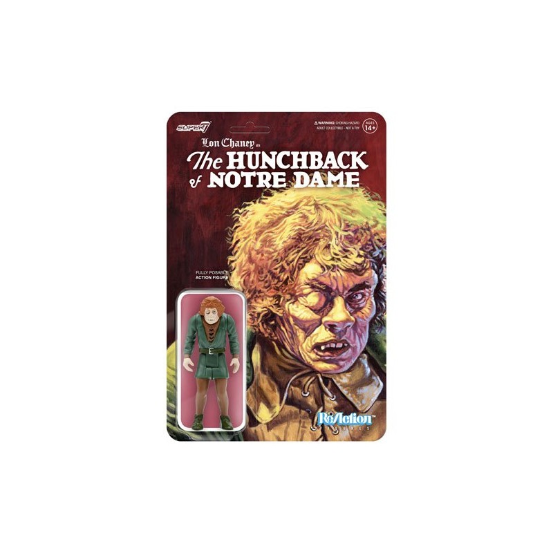 SUPER7 UNIVERSAL MONSTERS THE HUNCHBACK OF NOTRE DAME REACTION ACTION FIGURE