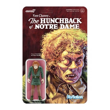UNIVERSAL MONSTERS THE HUNCHBACK OF NOTRE DAME REACTION ACTION FIGURE