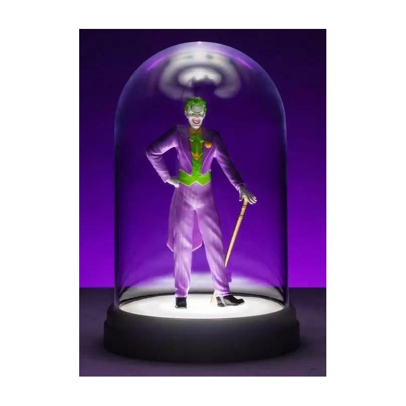 PALADONE PRODUCTS DC THE JOKER COLLECTIBLE BELL JAR LIGHT FIGURE