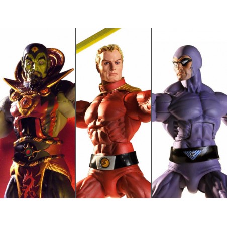 DEFENDERS OF THE EARTH SERIES 1 SET 3x ACTION FIGURES