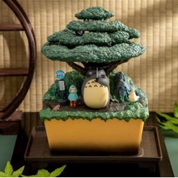 IL MIO VICINO TOTORO BONSAI WATER GARDEN KASAJUKU DIORAMA STATUA FIGURE SEMIC