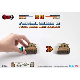 METAL SLUG 3 PULL BACK CAR SERIES SET MINI REPLICHE BEAST KINGDOM