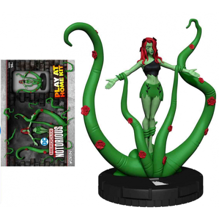 DC COMICS HEROCLIX NOTORIOUS POISON IVY PLAY AT HOME KIT