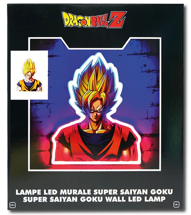 Lampara Teknofun Madcow Entertainment Dragon Ball Goku En La Nube Fig 16 cm