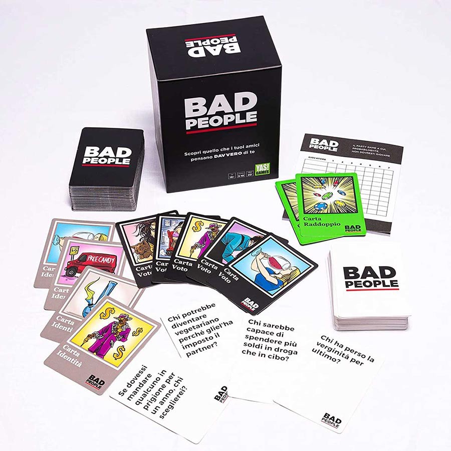 BUY BAD PEOPLE ITALIAN BOARDGAME YAS! GAMES