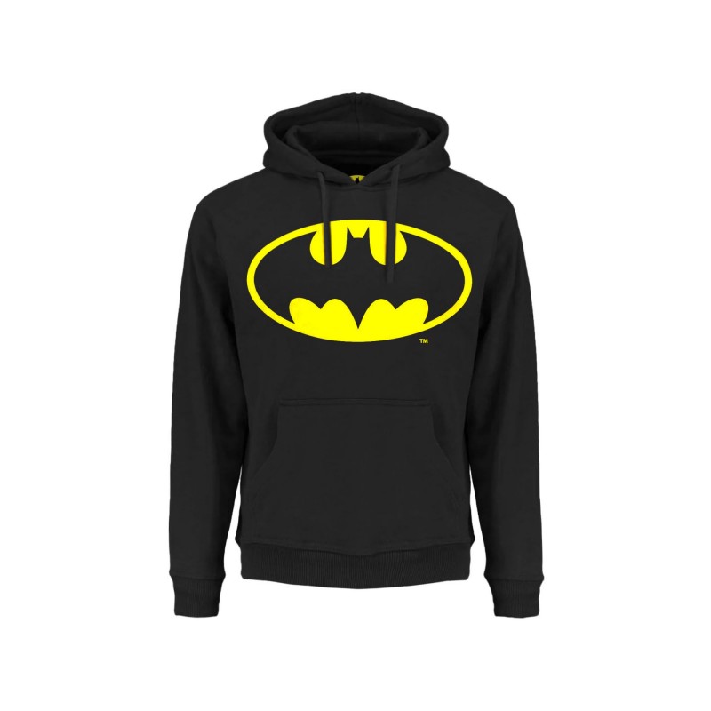 FELPA HOODIE BATMAN LOGO NERA