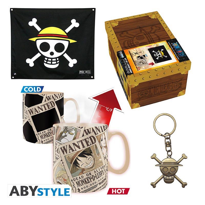 ABYSTYLE ONE PIECE GIFT SET 4 IN 1