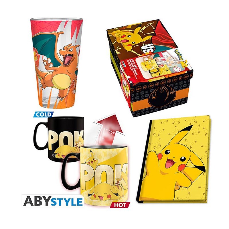ABYSTYLE POKEMON GIFT SET 4 IN 1