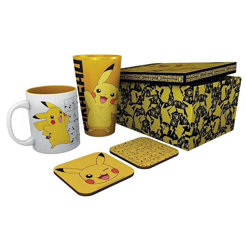 ABYSTYLE POKEMON PIKACHU GIFT SET 4 IN 1 DELUXE