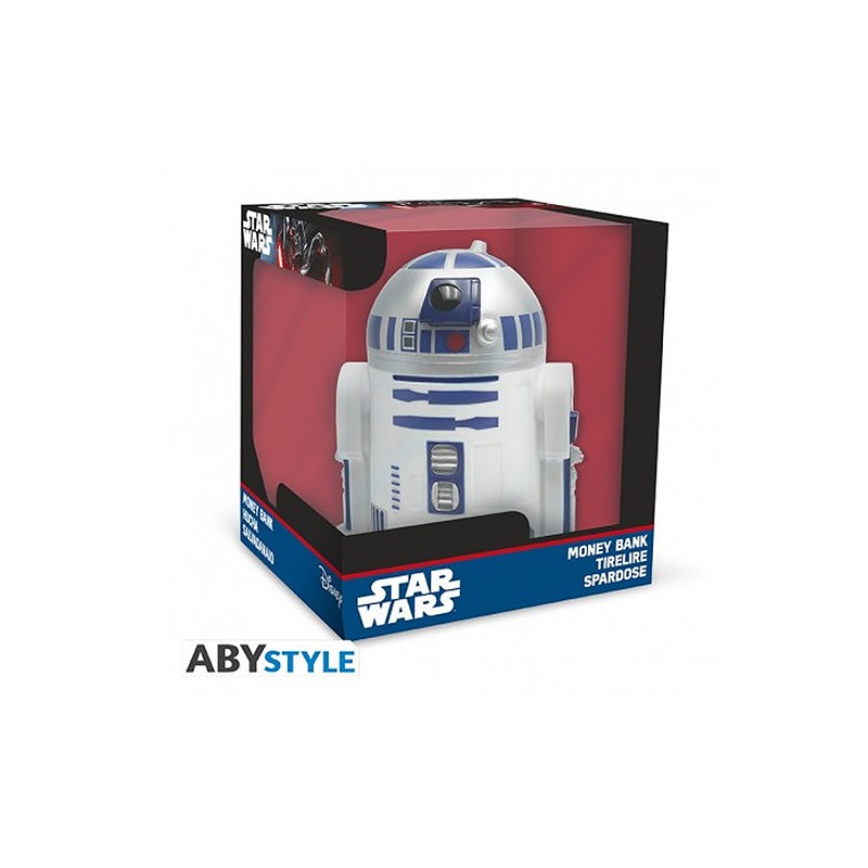 STAR WARS R2-D2 MONEY BANK SALVADANAIO FIGURE ABYSTYLE