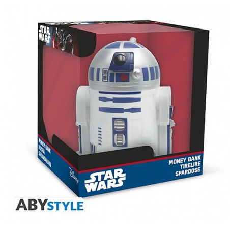 STAR WARS R2-D2 MONEY BANK SALVADANAIO FIGURE