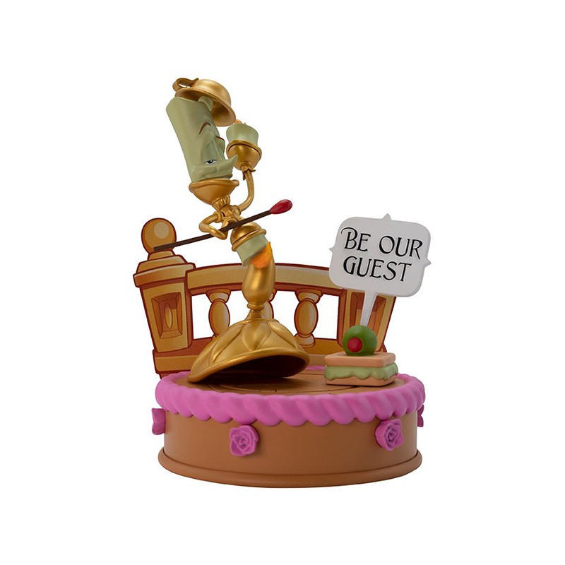 ABYSTYLE BEAUTY AND THE BEAST LUMIERE SUPER FIGURE COLLECTION STATUE