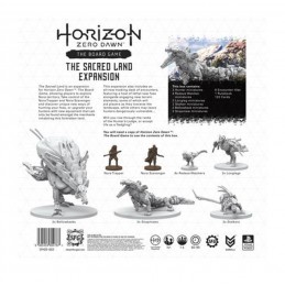 HORIZON ZERO DAWN THE SACRED LAND EXPANSION - ESPANSIONE GIOCO DA TAVOLO INGLESE STEAMFORGED GAMES