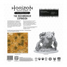 STEAMFORGED GAMES HORIZON ZERO DAWN THE ROCKBREAKER EXPANSION BOARD GAME ENGLISH
