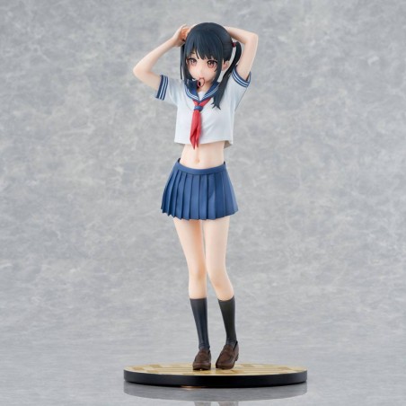 ORIGINAL CHARACTER KANTOKU IN THE MIDDLE OF SAILOR SUIT STATUE FIGURE