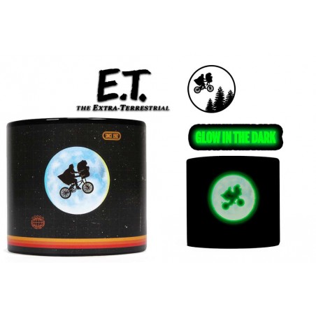 E.T. THE EXTRATERRESTRIAL GLOW IN THE DARK PLANT POT