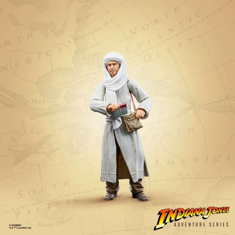 HASBRO INDIANA JONES MAP ROOM ACTION FIGURE