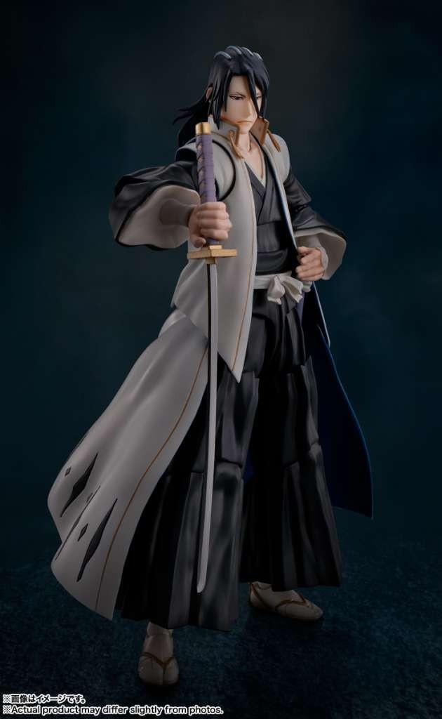 BUY BLEACH BYAKUYA KUCHIKI S.H. FIGUARTS ACTION FIGURE BANDAI