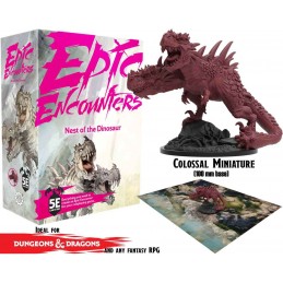 EPIC ENCOUNTERS NEST OF THE DINOSAUR SET MINIATURE STEAMFORGED GAMES