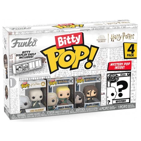 FUNKO BITTY POP! HARRY POTTER 4 PACK VOLDEMORT VINYL MINI FIGURE