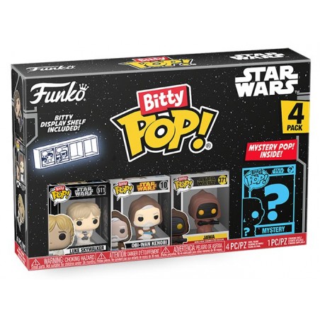 FUNKO BITTY POP! STAR WARS 4 PACK LUKE VINYL MINI FIGURE