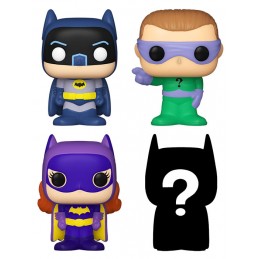 FUNKO FUNKO BITTY POP! BATMAN CLASSIC TV SERIES 4 PACK ADAM WEST VINYL MINI FIGURE