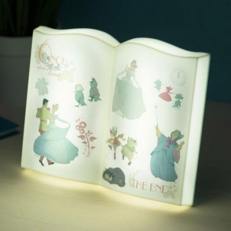 DISNEY CENERENTOLA STORY BOOK LIGHT LAMPADA