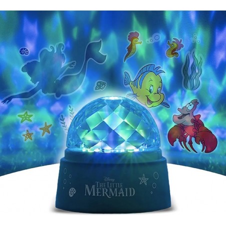 DISNEY THE LITTLE MERMAID PROJECTION LIGHT WITH DECALS