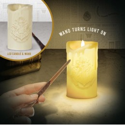 HARRY POTTER CANDLE LIGHT LAMPADA CON BACCHETTA TELECOMANDO ABYSTYLE