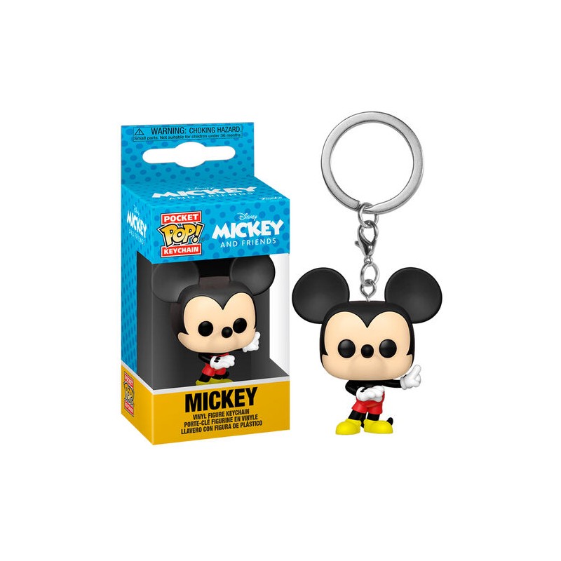 MICKEY AND FRIENDS MICKEY POCKET POP! KEYCHAIN PORTACHIAVI FUNKO