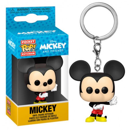 MICKEY AND FRIENDS MICKEY POCKET POP! KEYCHAIN PORTACHIAVI