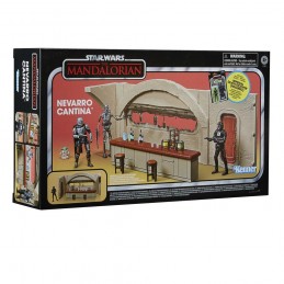 STAR WARS VINTAGE COLLECTION THE CANTINA SHOOTOUT DIORAMA & IMPERIAL DEATH TROOPER HASBRO