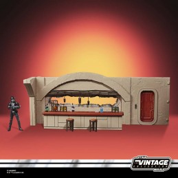 STAR WARS VINTAGE COLLECTION THE CANTINA SHOOTOUT DIORAMA & IMPERIAL DEATH TROOPER HASBRO