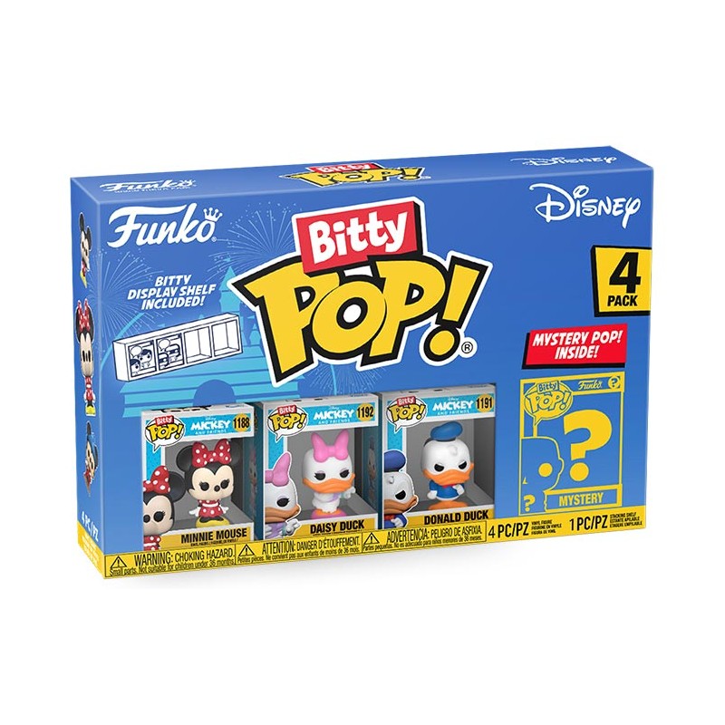 FUNKO FUNKO BITTY POP! DISNEY 4 PACK MINNIE VINYL MINI FIGURE