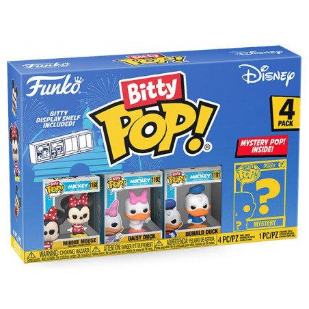 FUNKO BITTY POP! DISNEY 4 PACK MINNIE VINYL MINI FIGURE