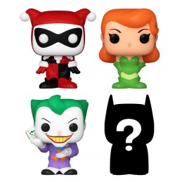 FUNKO FUNKO BITTY POP! BATMAN THE ANIMATED SERIES 4 PACK HARLEY VINYL MINI FIGURE