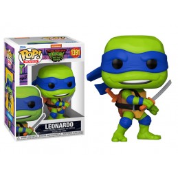 FUNKO FUNKO POP! TEENAGE MUTANT NINJA TURTLES MUTANT MAYHEM LEONARDO BOBBLE HEAD KNOCKER FIGURE