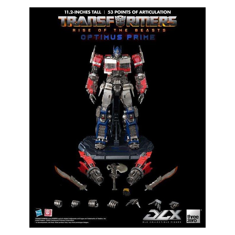 Transformers: Rise of The Beasts Optimus Prime DLX Action Figure