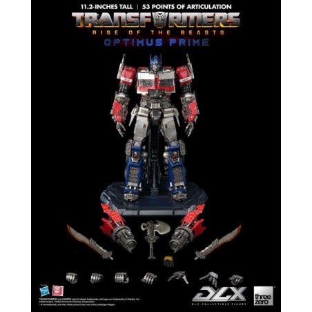 TRANSFORMERS RISE OF THE BEASTS OPTIMUS PRIME DLX ACTION FIGURE