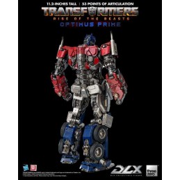 TRANSFORMERS RISE OF THE BEASTS OPTIMUS PRIME DLX ACTION FIGURE THREEZERO