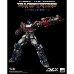 TRANSFORMERS RISE OF THE BEASTS OPTIMUS PRIME DLX ACTION FIGURE THREEZERO
