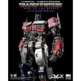 TRANSFORMERS RISE OF THE BEASTS OPTIMUS PRIME DLX ACTION FIGURE THREEZERO
