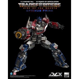 TRANSFORMERS RISE OF THE BEASTS OPTIMUS PRIME DLX ACTION FIGURE THREEZERO
