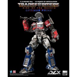 TRANSFORMERS RISE OF THE BEASTS OPTIMUS PRIME DLX ACTION FIGURE THREEZERO