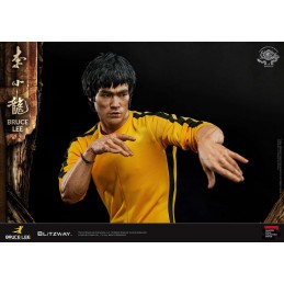 BLITZWAY BRUCE LEE TRIBUTE 50TH ANNIVERSARY SUPERB 55CM STATUE FIGURE