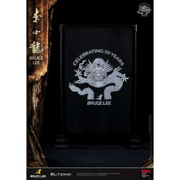 BLITZWAY BRUCE LEE TRIBUTE 50TH ANNIVERSARY SUPERB 55CM STATUE FIGURE