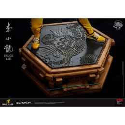 BRUCE LEE TRIBUTE 50TH ANNIVERSARY SUPERB 55CM STATUA FIGURE BLITZWAY
