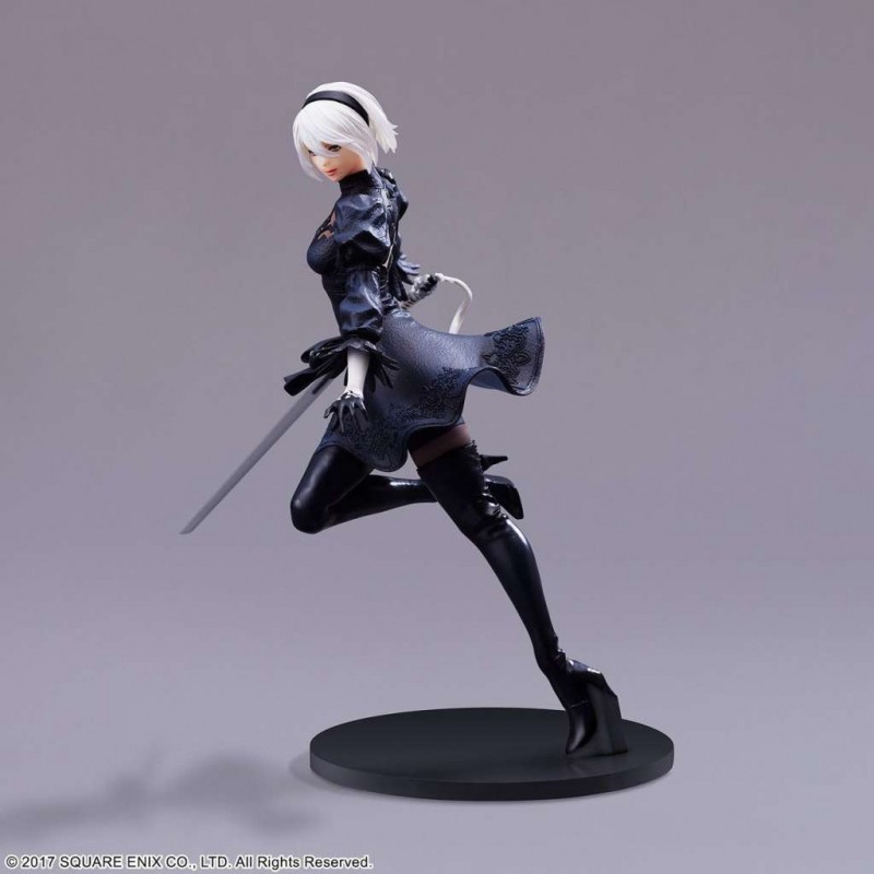 NIER AUTOMATA YORHA ANDROID 2 B B2 NO GOOGLE FORM-ISM FIGURE SQUARE ENIX